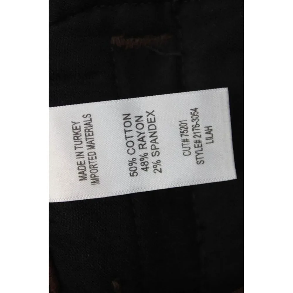 Citizens of Humanity Womens Flared Jeans Brown Cotton Size 23